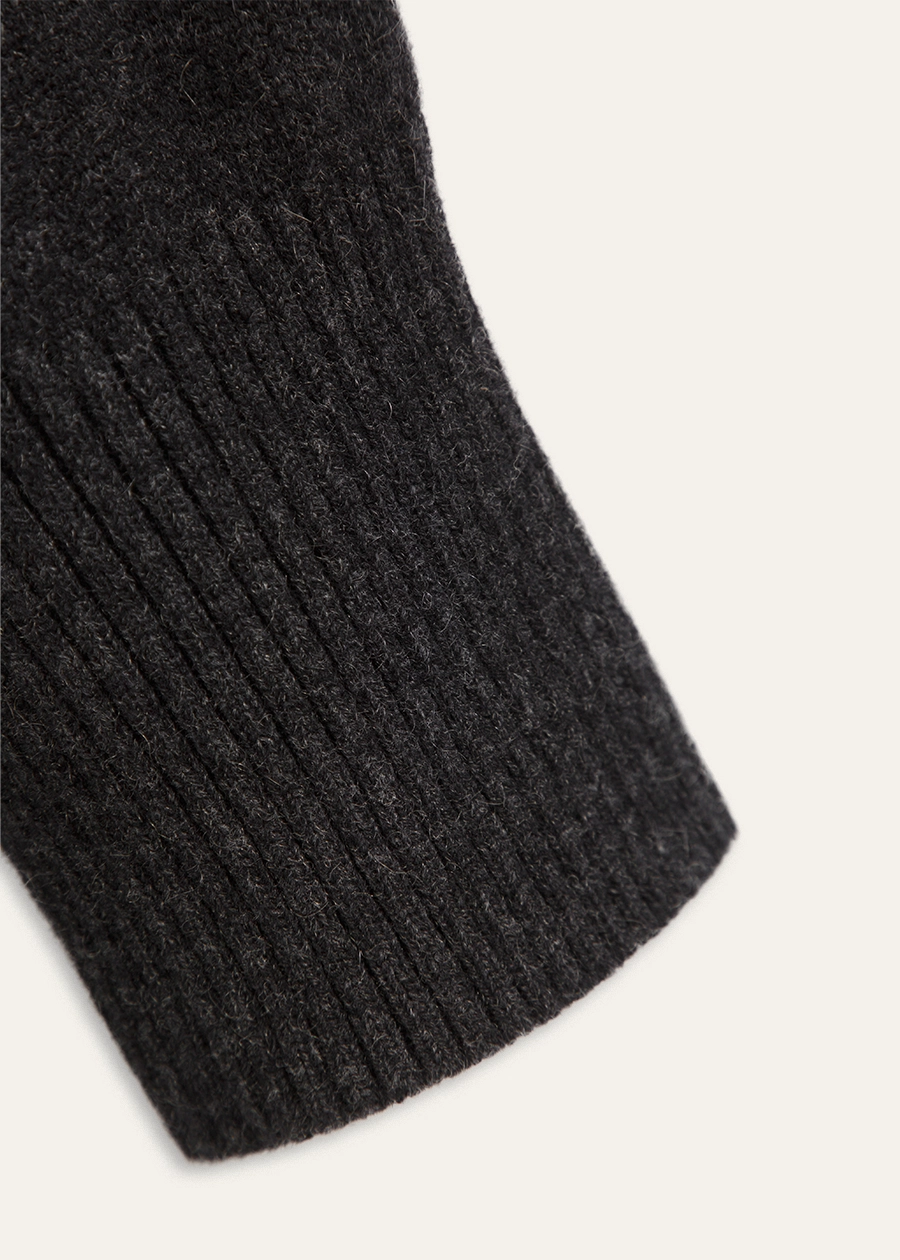 Свитер из кашемира в графитовом оттенке